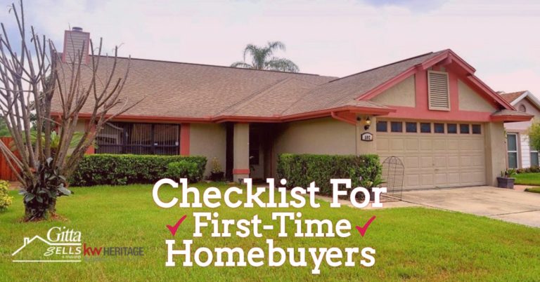 Checklist For First-Time Homebuyers