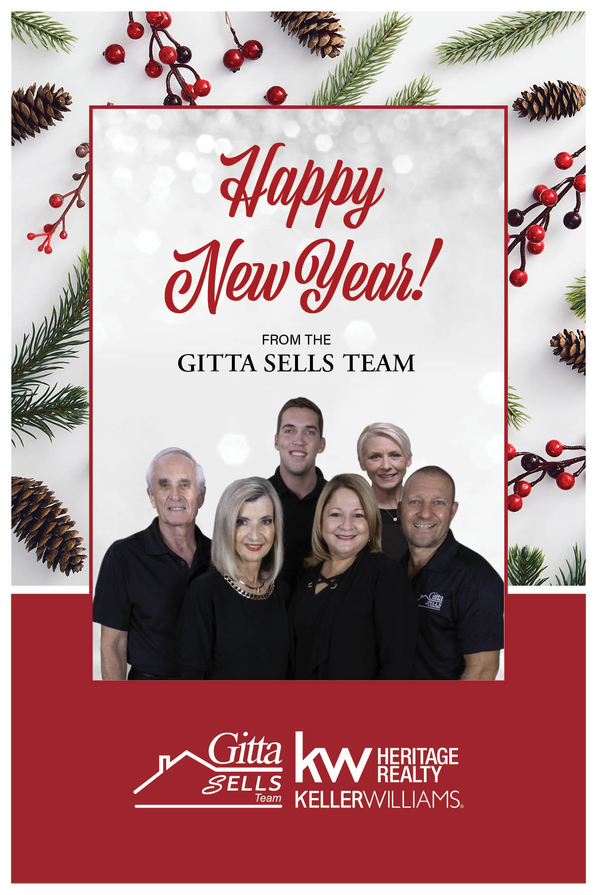 Happy New Year Gitta Sells Team